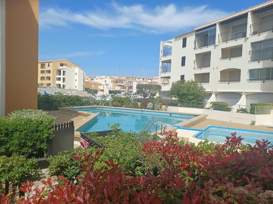 Cap'Nomad Studio Cote Mer - Balcon - Piscine - Parking Agde Eksteriør billede
